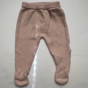 Baby Gi Cozy Pink Knit Footies
